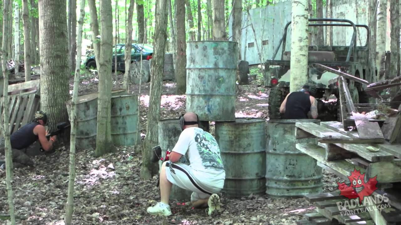 Guns and Gameplay at Barrie Paintball - Badlands Weekly Vlog #12