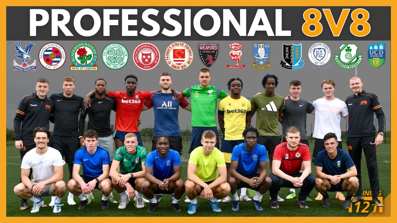 16 PROFESSIONAL Footballers Play an 8v8 Game | The Off-Season | STANDARDS 🔥 | Training121
