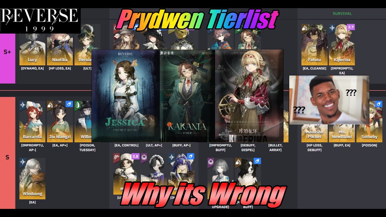 Prydwen Tierlist - Why its Wrong - Reverse1999