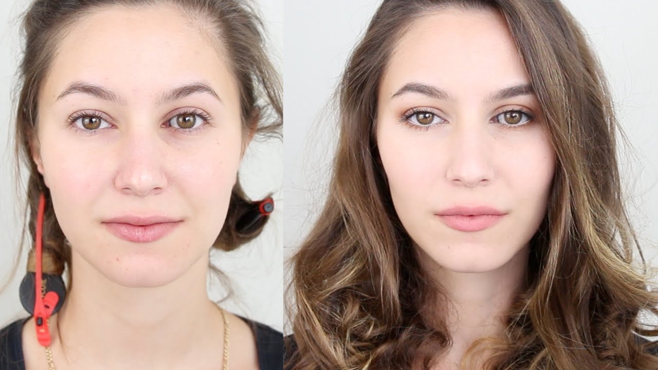 Simple & Natural Everyday Hair/Makeup Tutorial