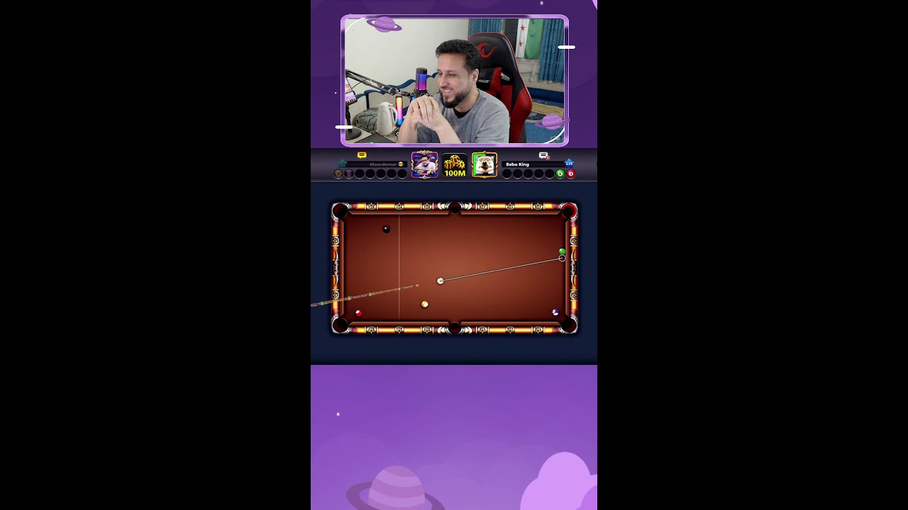 اجمل بث بلياردو🔴 LIVE 8 BALL POOL (Portrait)