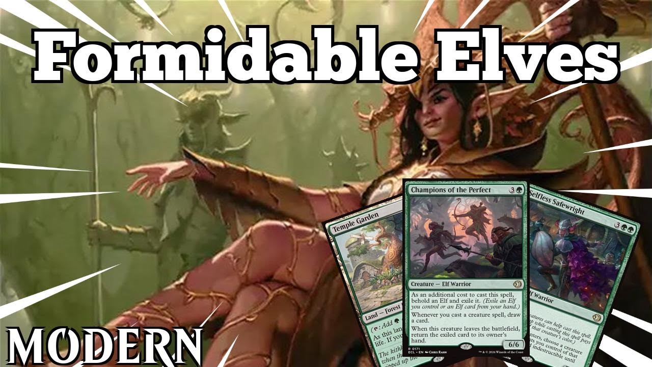Finally Solving the Elf Archetype?! | Formidable Elves | Modern | MTGO