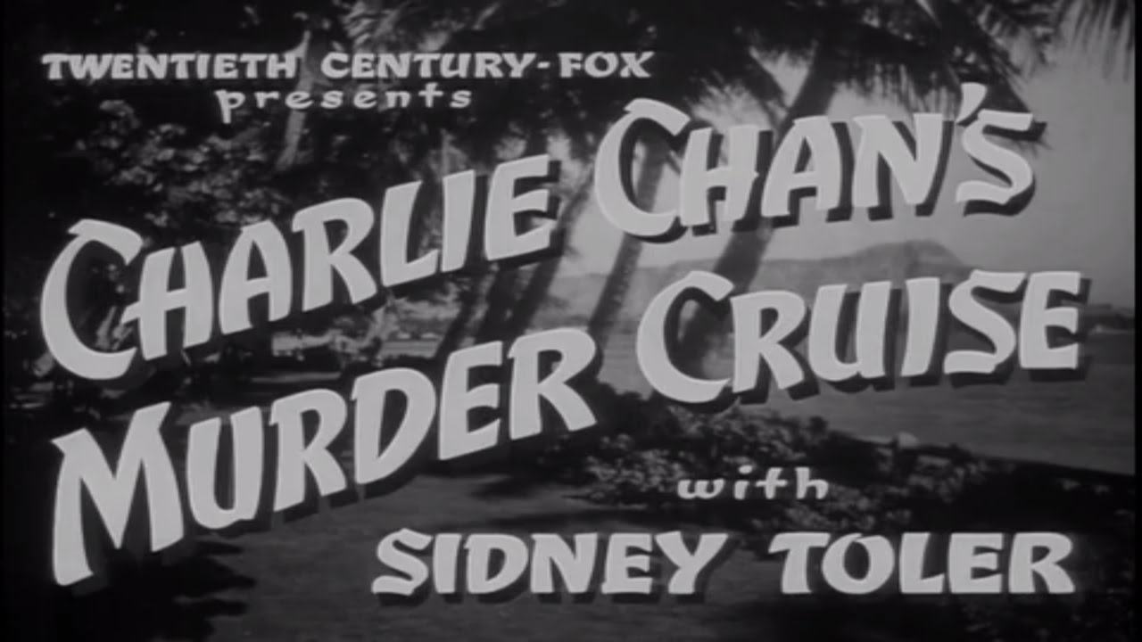 19   Charlie Chans Murder Cruise 1940 Excellent