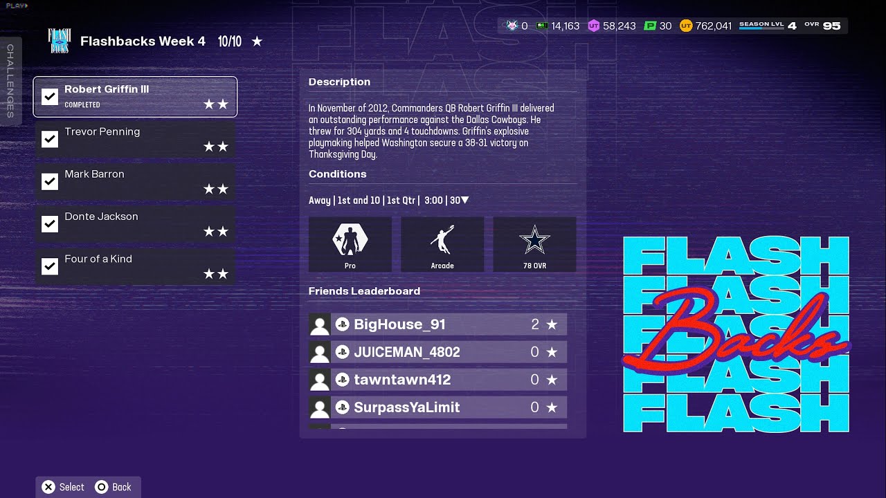EA Sports Madden NFL 26 Ultimate Team - Flashbacks 