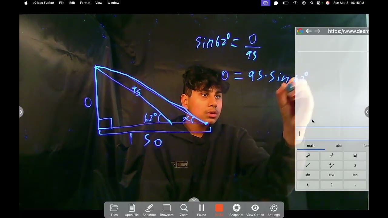 Application of Sin and Cosine