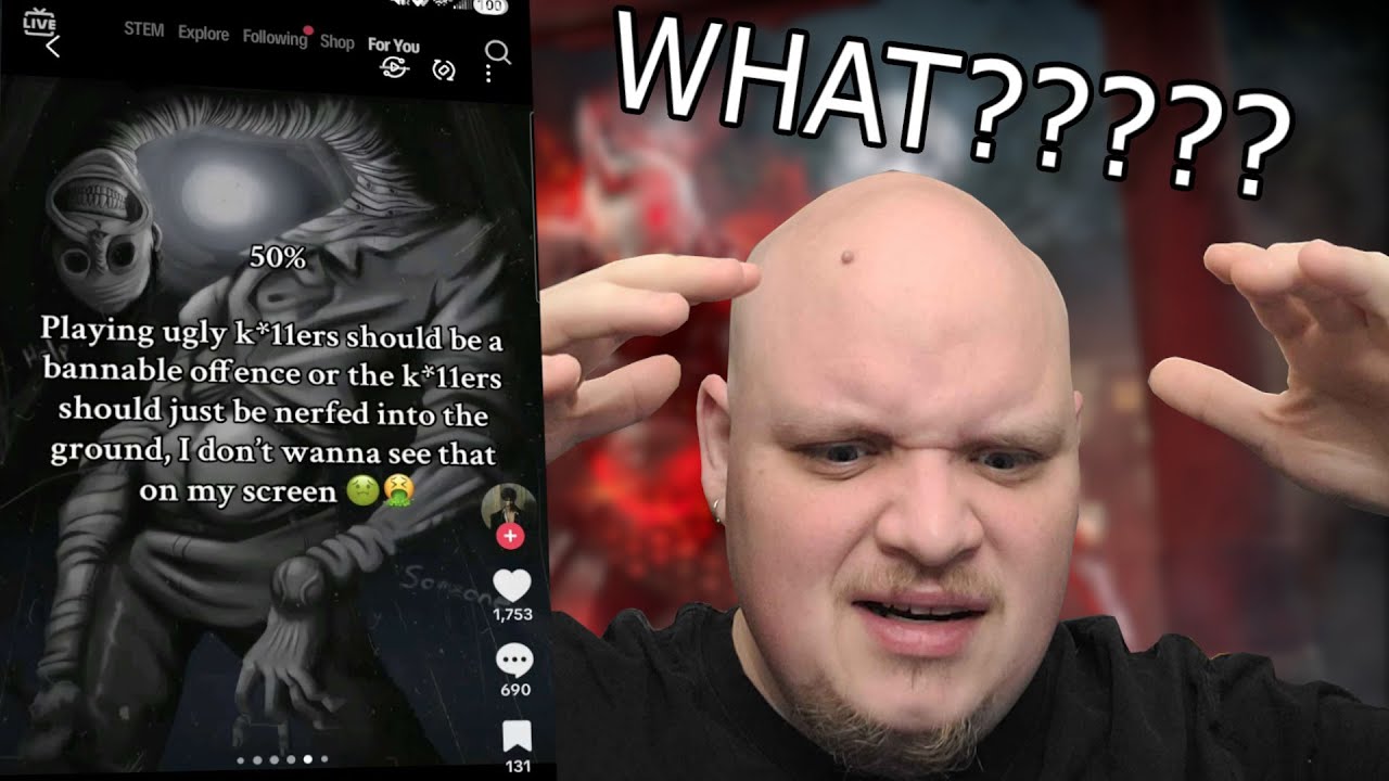 Ban People For Ugly Killers? (DBD Hot Take Reaction)