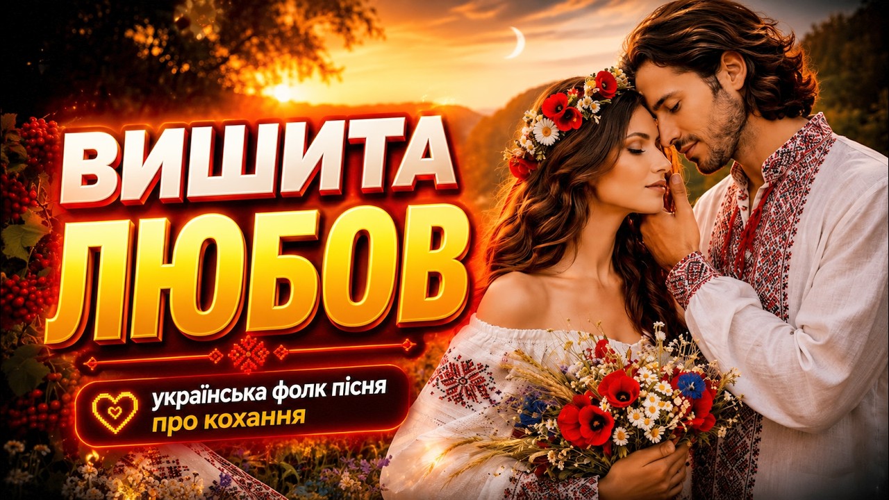 Вишита Любов ❤️ — Музика для Душі | Українська Пісня про Кохання