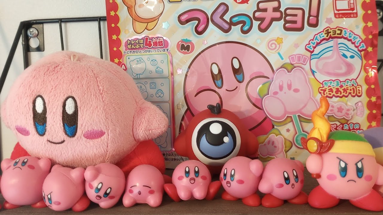 Make Your Own Chocolate Kirby Lollipop Kit | Cute Kirby Candy | Strawberry Chocolate