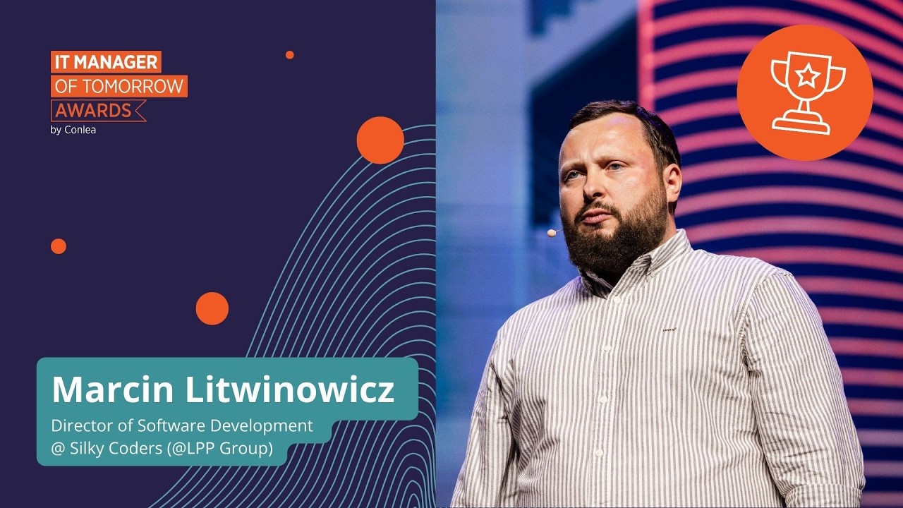 IT Manager of Tomorrow Awards. Marcin Litwinowicz
