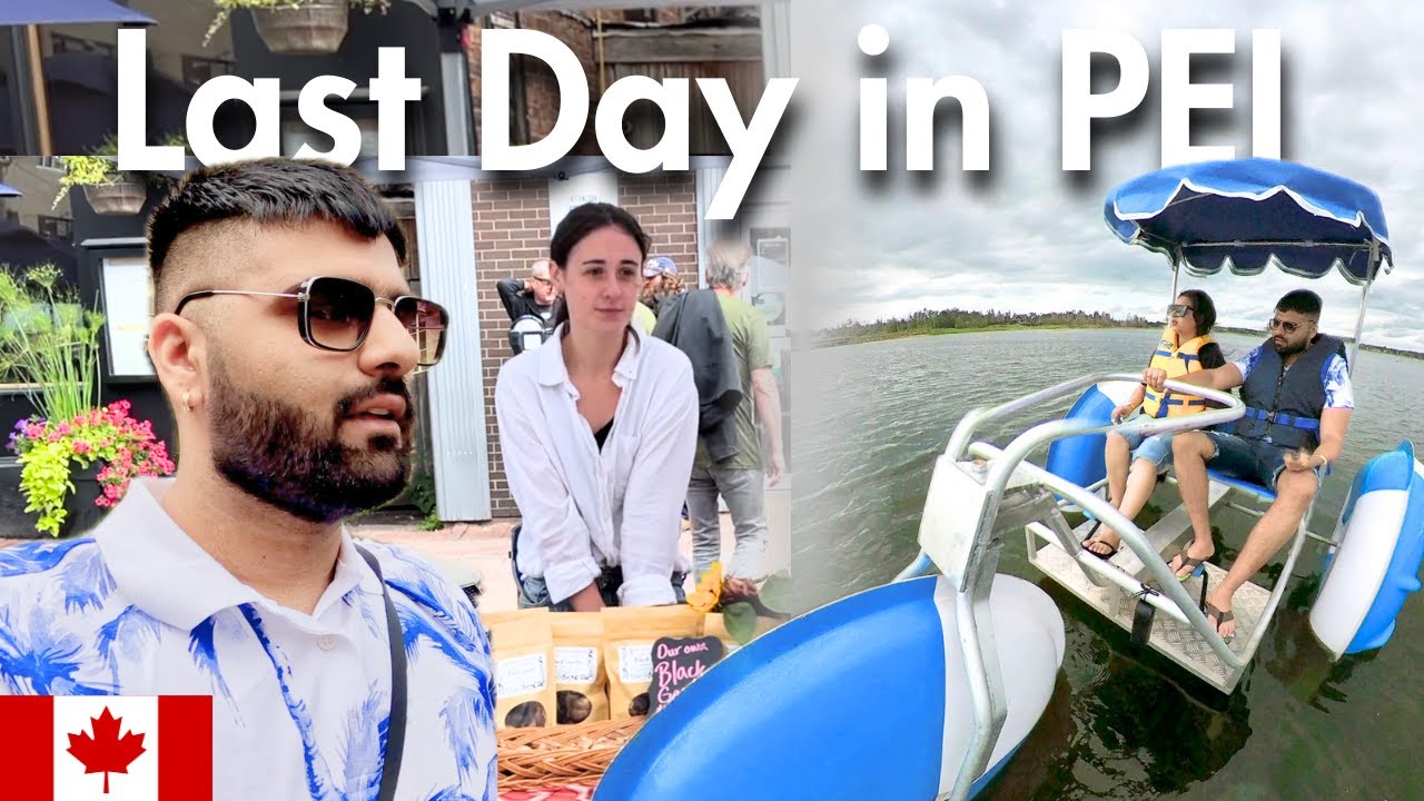 How a Smallest Province of Canada Look Like | Exploring Charlottetown | Leaving PEI | Water Tricycle