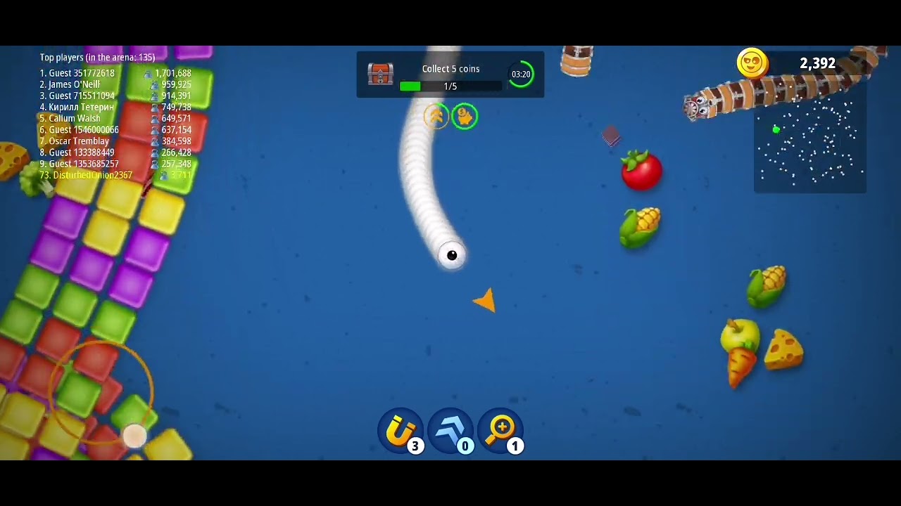 I killed a giant worm 👌🤣😂