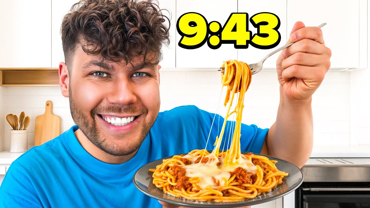 KTO ZROBI LEPSZY MAKARON W 10 MINUT WYGRYWA!