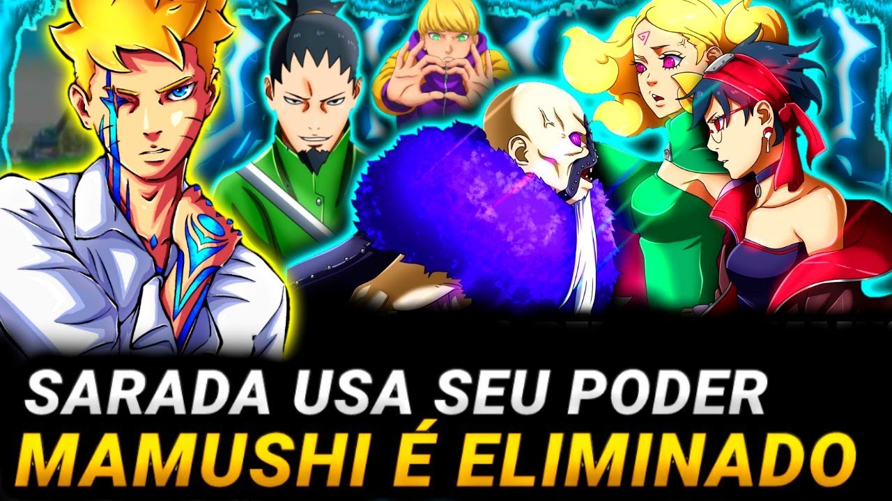 URGENTE!! BORUTO SE ENFURECE SHIKAMARU E INOJIN VIRAM CRIMINOSOS SARADA E DELTA ENTRAM NO COMBATE