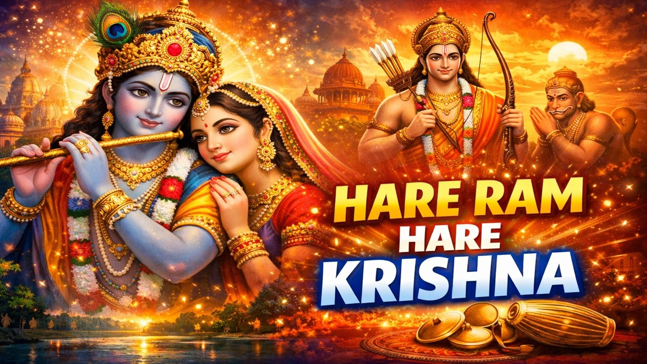 Hare Krishna Hare Ram | मन को शांति देने वाला भजन | Krishna Bhakti Song 2026 | Latest Krishna Bhajan
