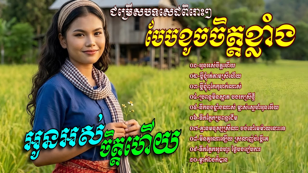 ជម្រេីសបទសេដពិរោះៗ​ បែបខូចចិត្តខ្លាំង​💥អូនអស់ចិត្តហេីយ​ [បញ្ញានីន​-Banhanin​ Official​]