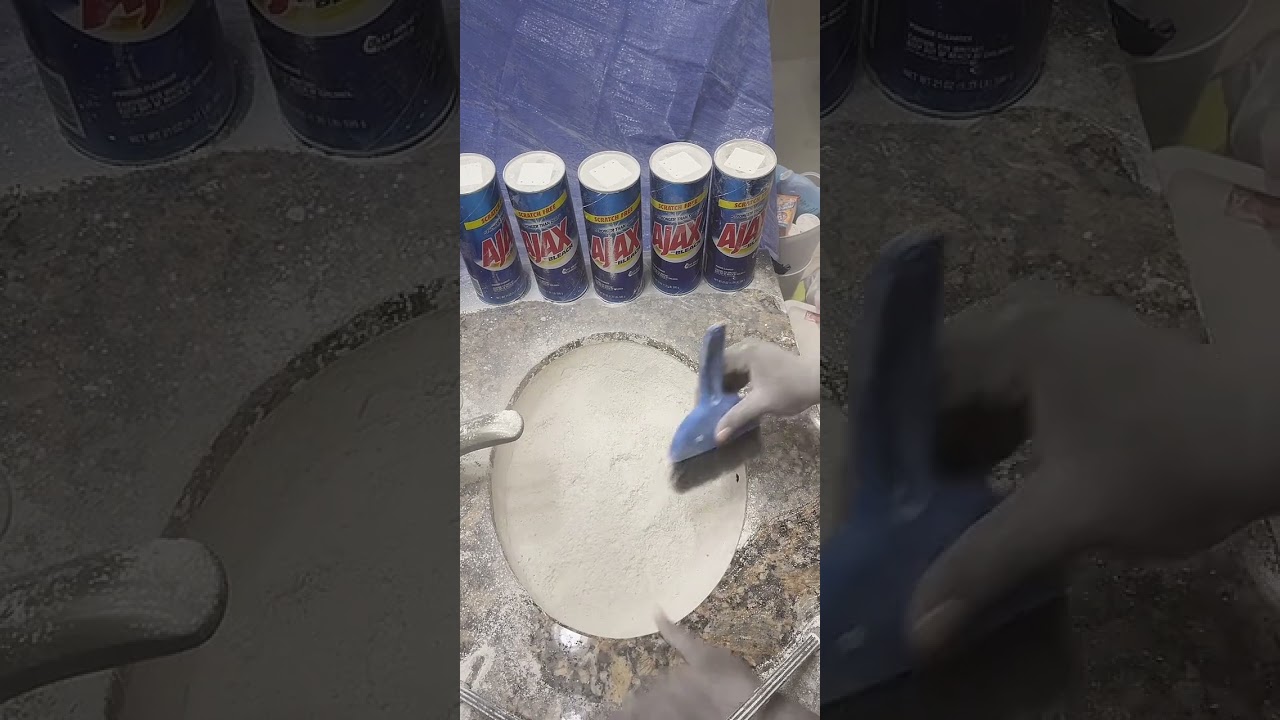 Unedited usher concert ft powderplay part one #powderplay #cleantok #powderasmr #cleaning #dusty