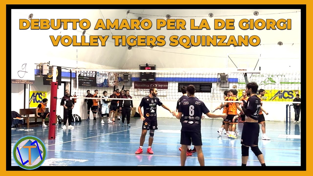 SQUINZANO CITTÀ DELLO SPORT a cura di P.Andriani e S.Nimis DE GIORGI VOLLEY SQUINZANO 1 - 3 SAN VITO