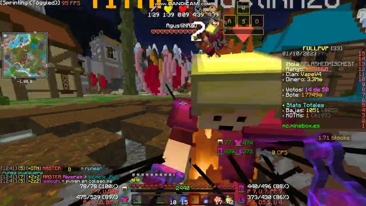 Minebox FullPvP - Drop AgustiNAZO By SPLASHEDHISCHEST