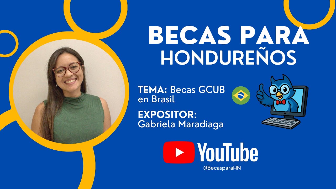 Charla sobre becas a Brasil de GCUB