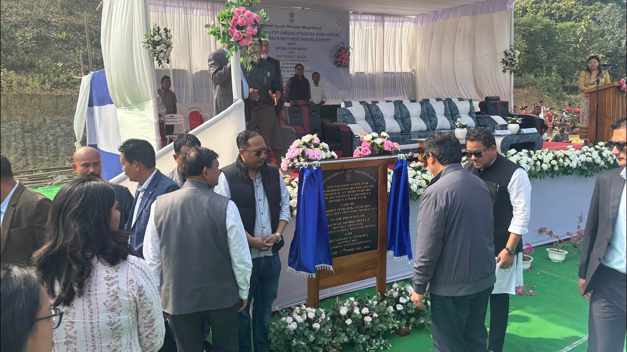 Our CM Sir Conrad K Sangma Inauguration New Hospital 🏥 In Meringipara | Junaith Islam | Subscribe 