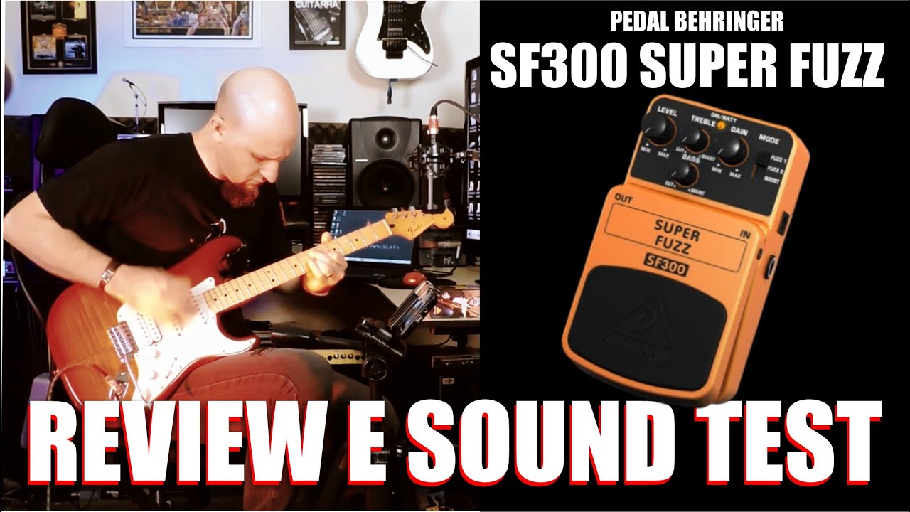 SUPER FUZZ SF300 BEHRINGER - Review e Sound Test