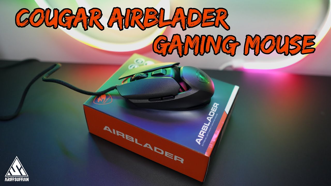 Cougar Gaming AirBlader | Uniquely Designed Lightweight Gaming Mouse