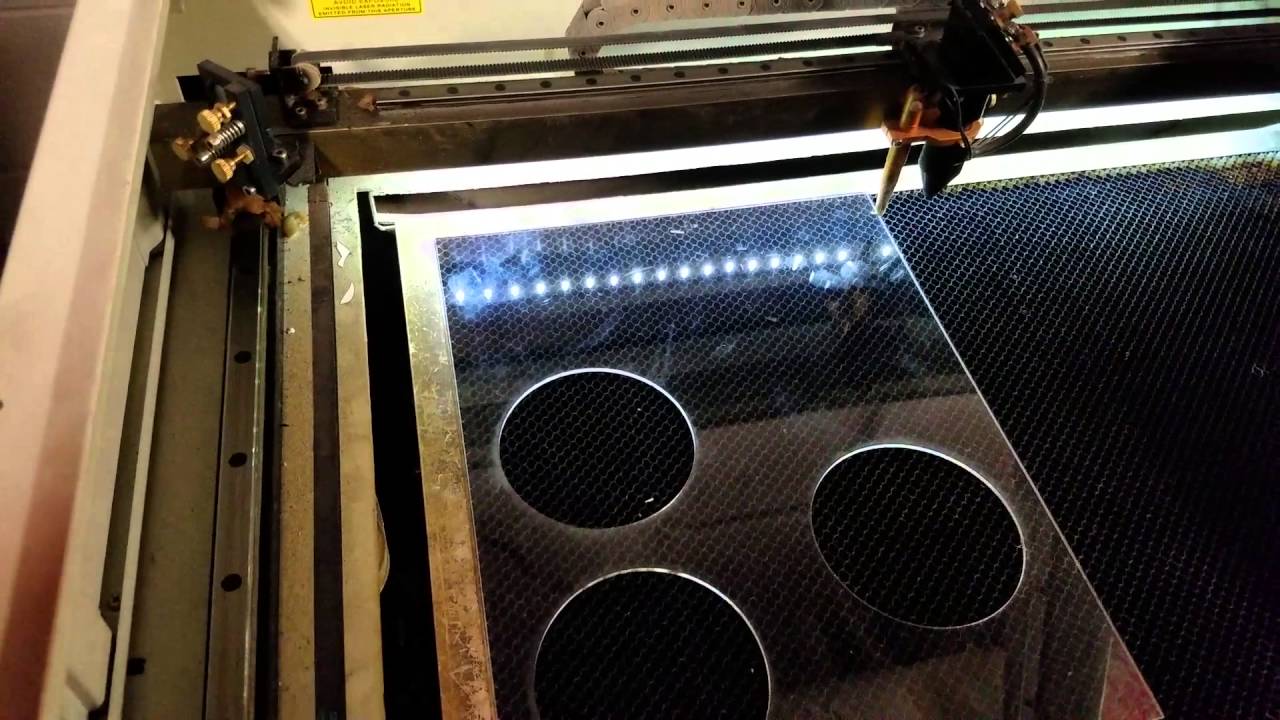 Cutting Acrylic with a Laser Cutter