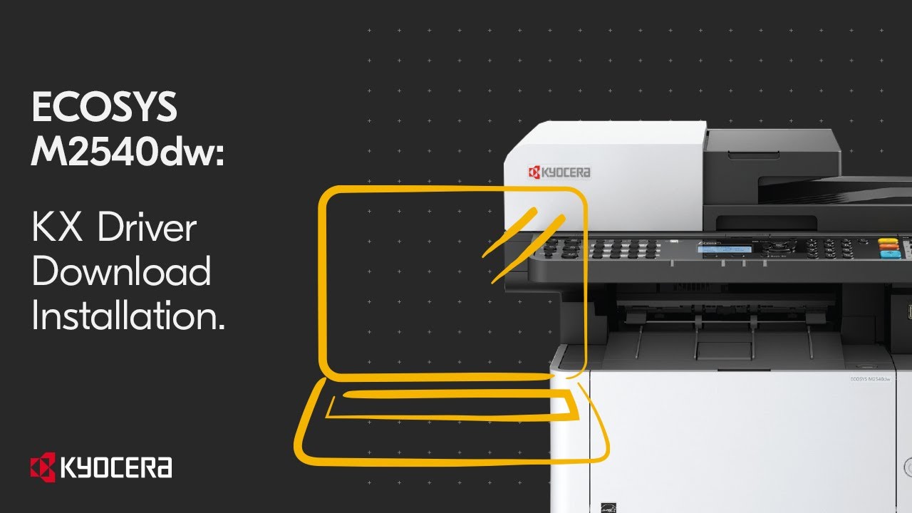 Kyocera M2540dw KX Driver Download Installation