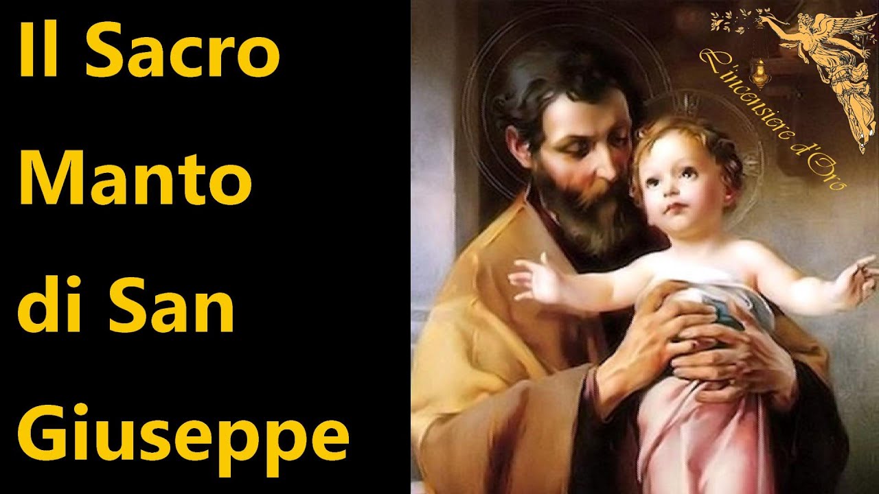 Il Sacro  Manto in onore di San Giuseppe 🙏🙏🙏💖
