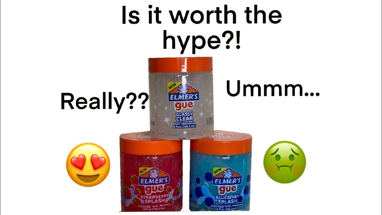 100% Honest Elmers Gue Slime Review