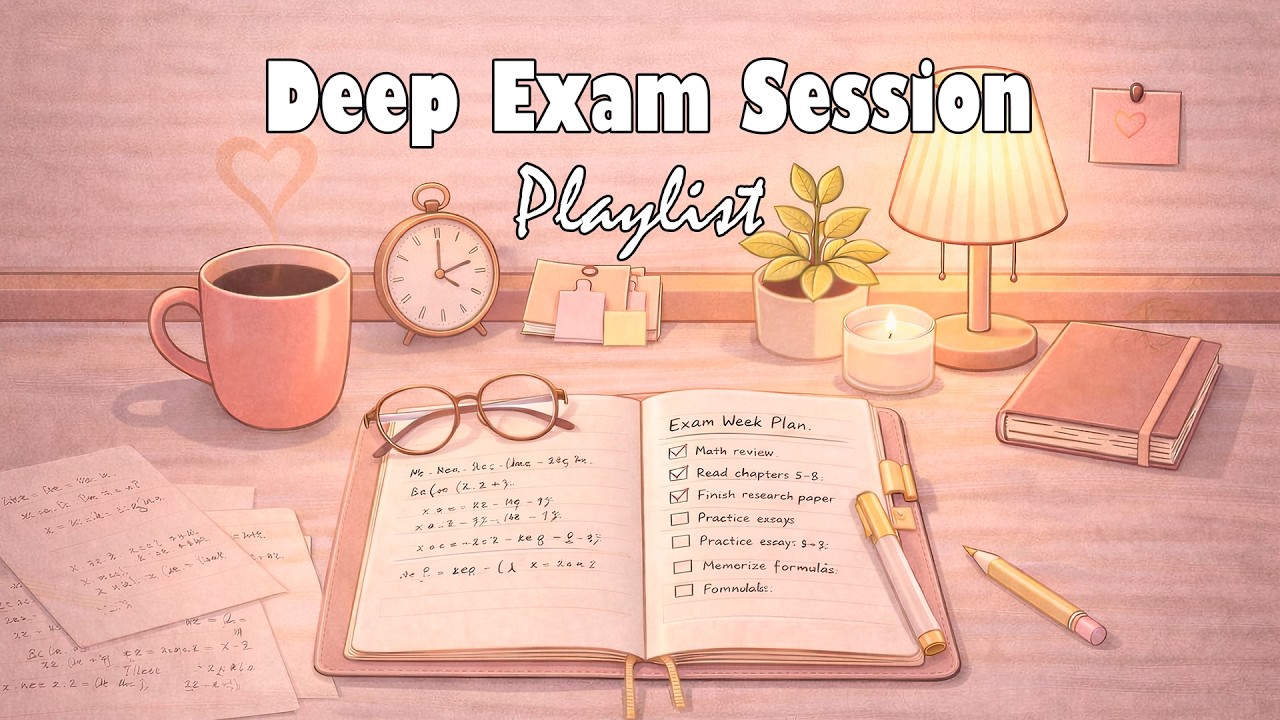 2 Hour Deep Exam Session Playlist | Soft Discipline Marathon