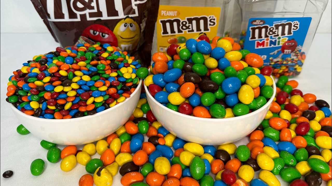 M&M'S Chocolate ASMR / Oddlysatisfying  / Satisfying / Assorted M&M'S