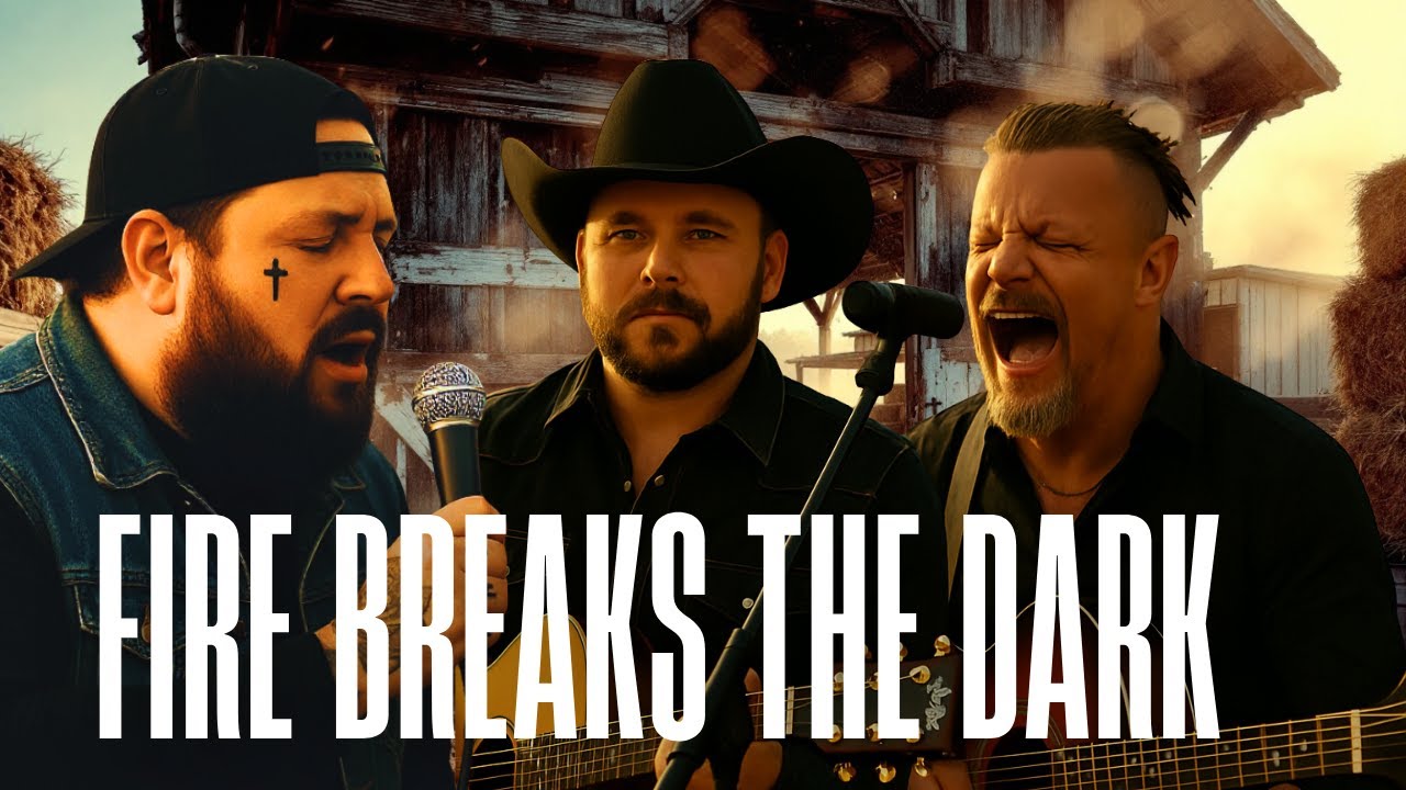 Jelly Roll, Brandon Lake & Cody Johnson — Fire Breaks the Dark (Tribute Gospel 2025) Country Gospel