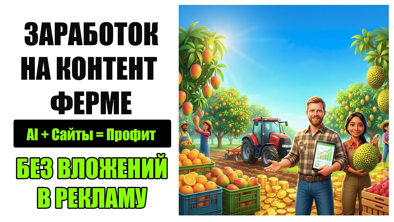 Твоя Контент Ферма на AI: 📈 Генерируй Заявки (Лиды) через Чат GPT и Сайты без навыков программиста