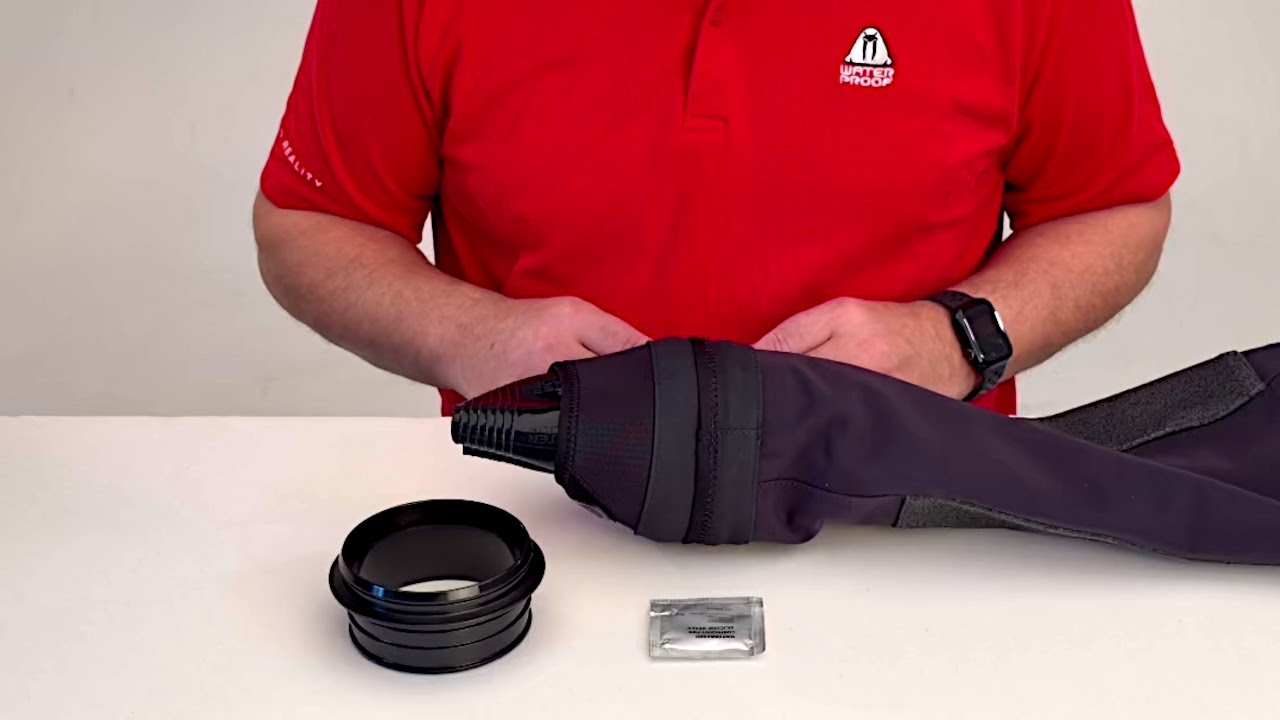 ULTIMA Twist Installation on Waterproof's FlexLock Silicone Wrist Seal