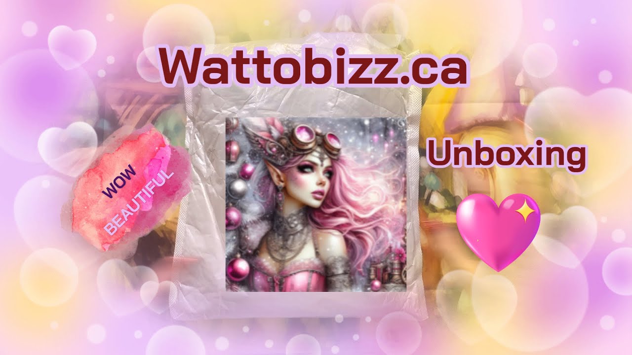 Wattobizz - Beautiful Unboxing - Bonus Video #unboxing #stampedcrossstitch #review