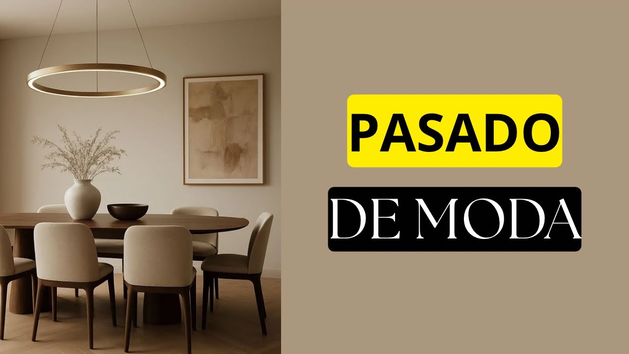 ✨COMEDORES PASADOS de MODA en 2026 