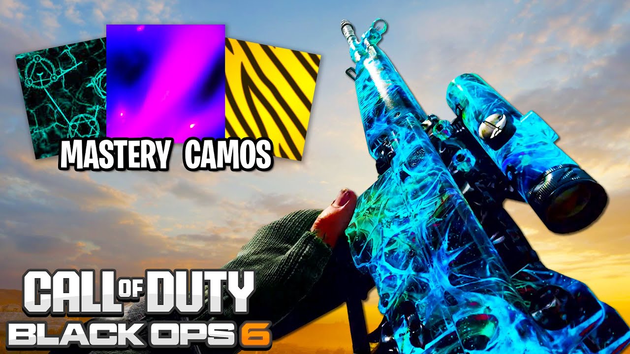 How to UNLOCK All 12 MASTERY CAMOS in Black Ops 6