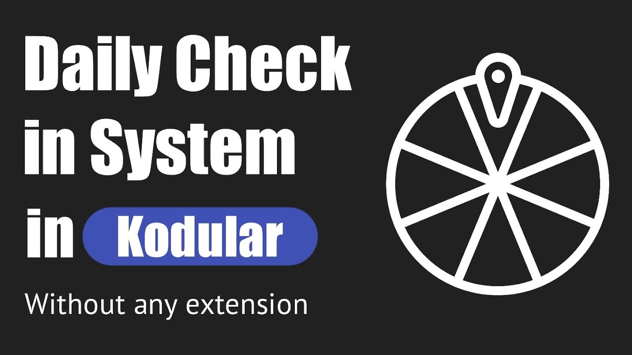 Daily Check in System in Kodular, Thunkable, Appybuilder, App inventor |Kodular Tutorial |