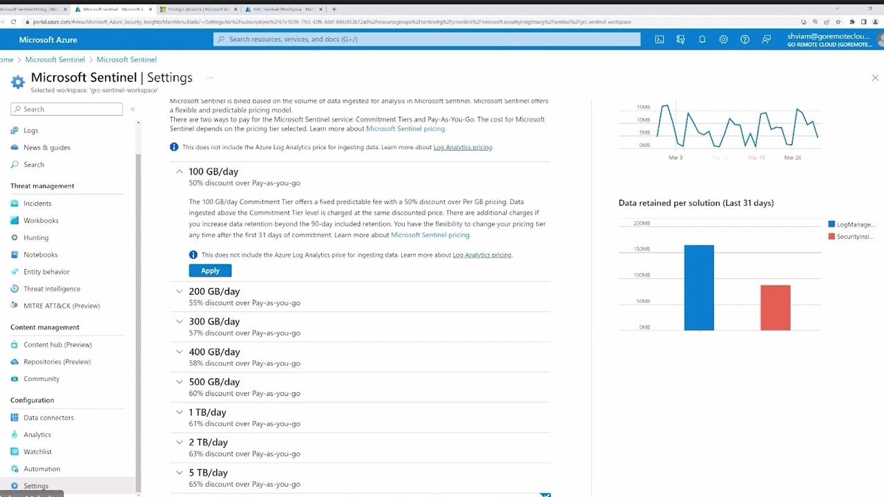 Microsoft Sentinel Pricing | Microsoft Sentinel Expert Course Part 7