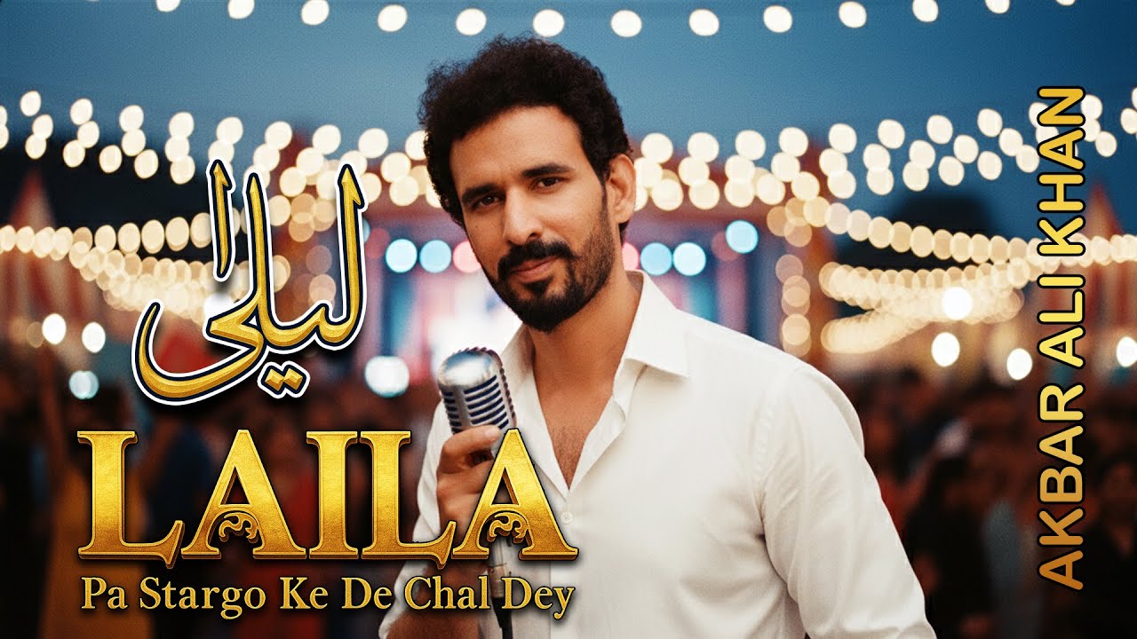 Akbar Ali Khan - Laila Pa Stargo Ke De Chal Dy (Official Pashto DJ Song 2025)