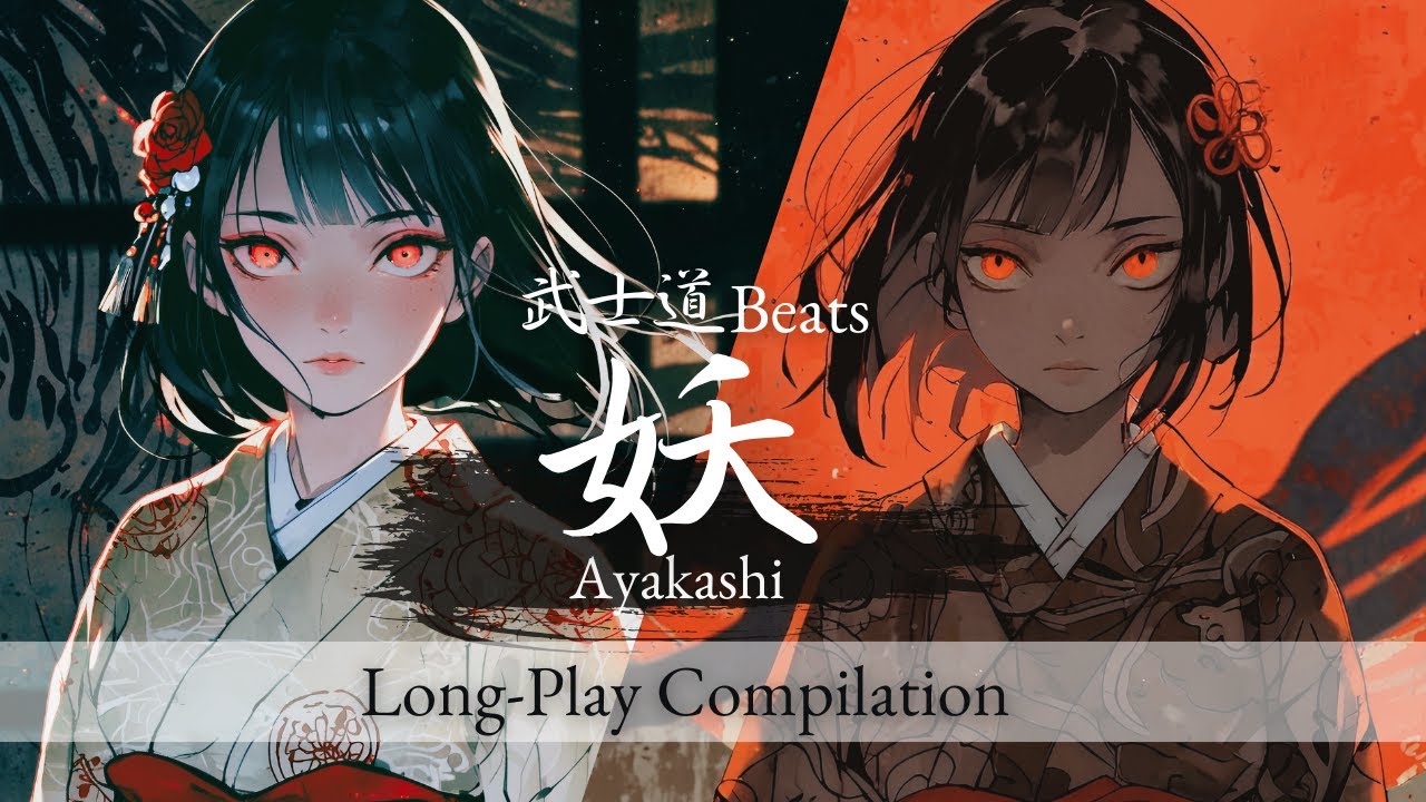 Enchanting & Powerful Japanese Music｜Bushido Beats Ayakashi | Long-Play Compilation 【幻想和風BGM】