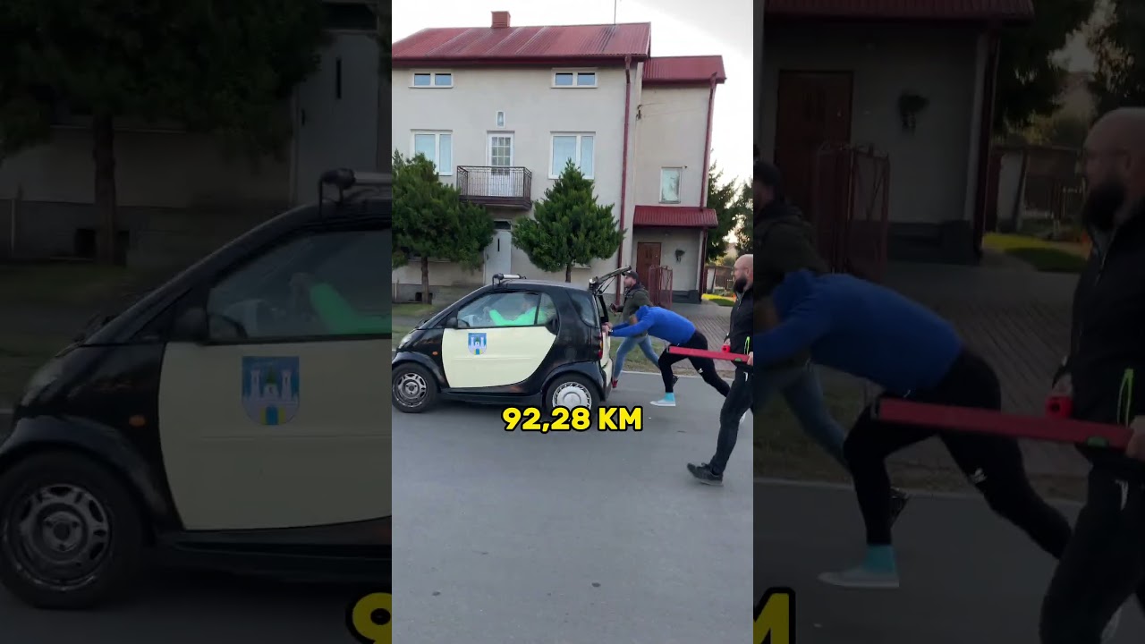 A wy? Ile najdalej przepchnęliście auto? 😎