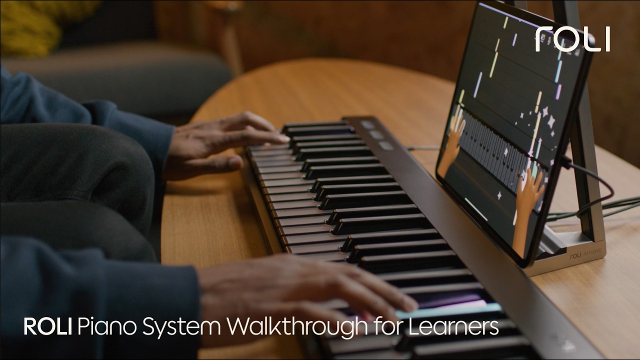 Learn to play with ROLI Piano: Full walkthrough