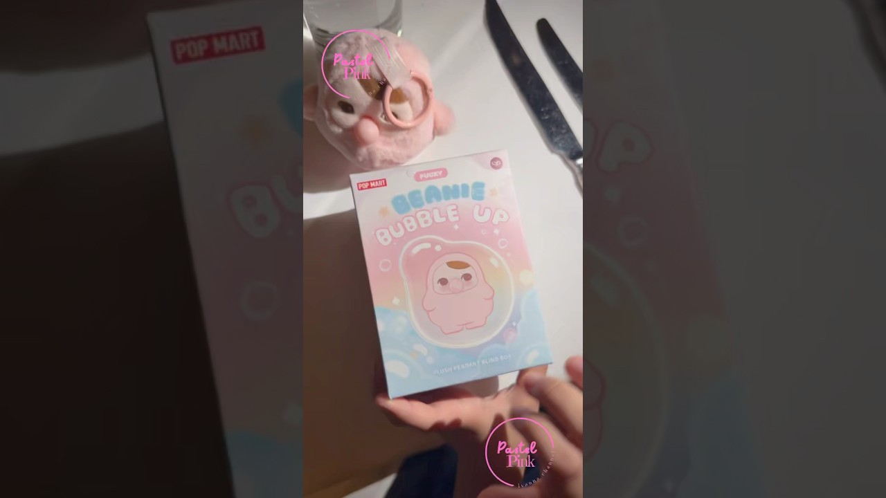 Unboxing: PUCKY Beanie Bubble Up🫧 #unboxing #popmart #pucky #blindbox #collection #trend #shorts