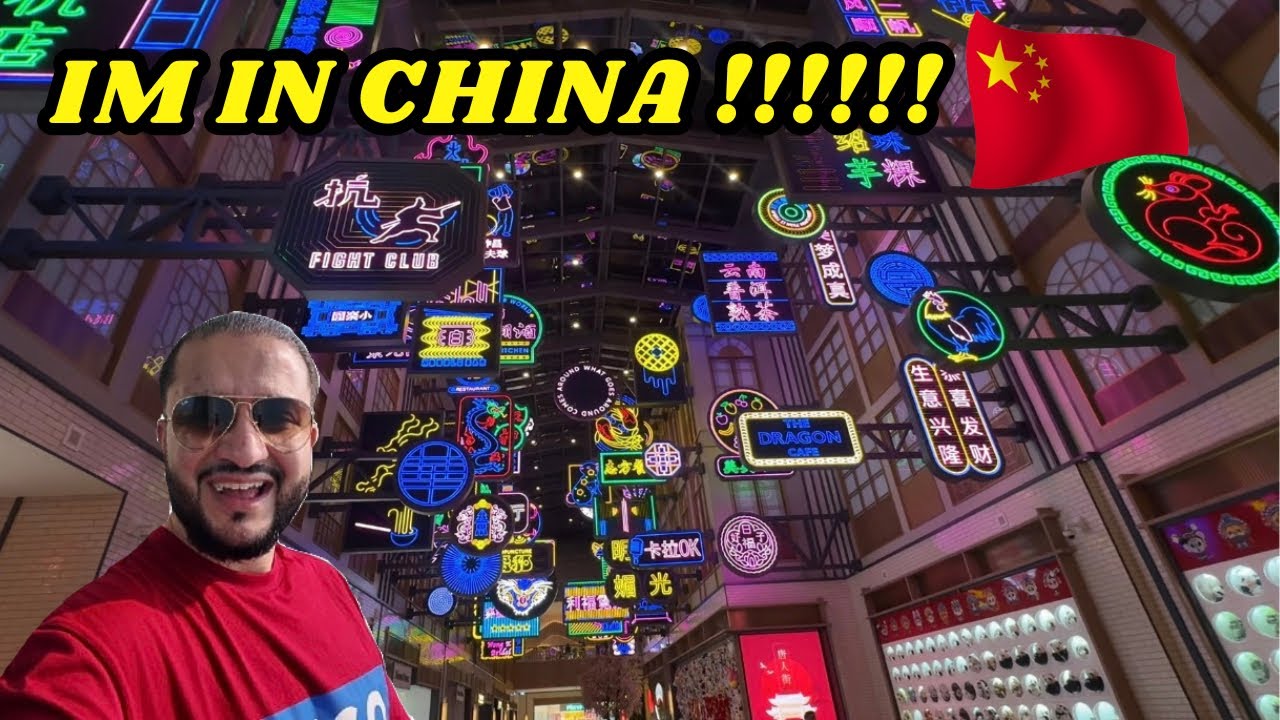 IS THIS CHINA ! 🇨🇳 | TRYING THE FAMOUS RAISING CANES AND SALT BURGER | DAY 2 IN DUBAI 