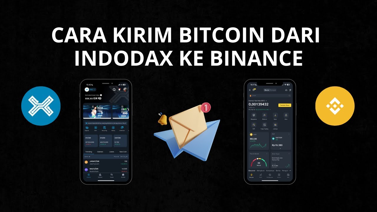 Berhasil ! Cara Kirim Bitcoin Dari Indodax Ke Binance