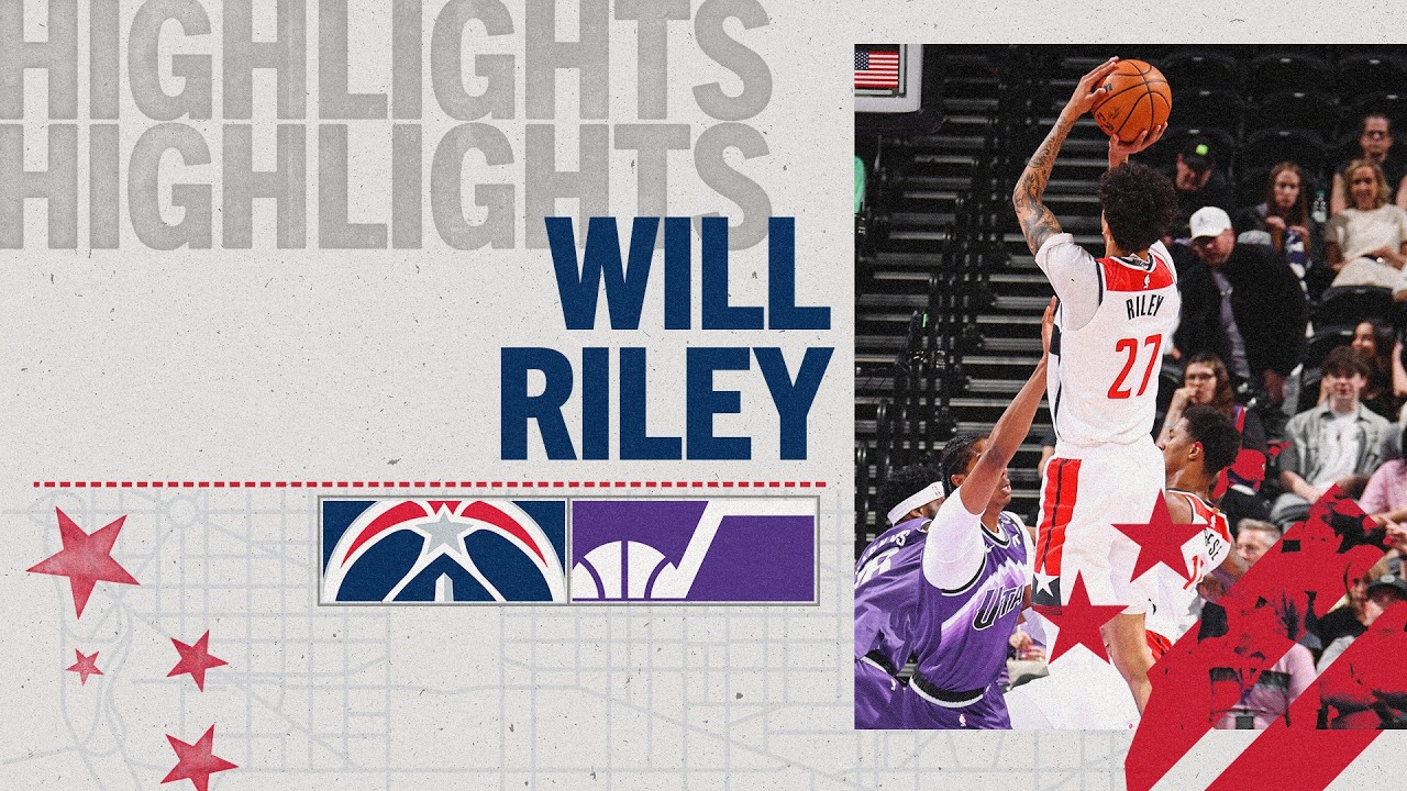 Highlights: Will Riley Scores Double-Double at Utah Jazz | 03.25.26