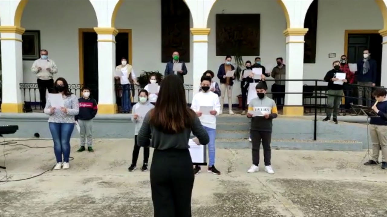 Alumnos/as Coro: Himno de Andalucía