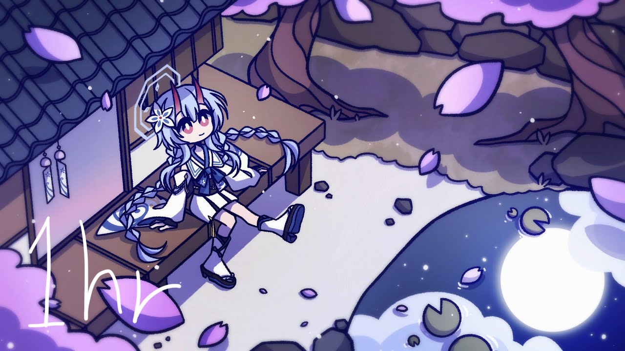 [Blue Archive] Blooming Moon lofi mix 1hour loop